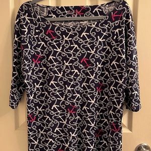 Lilly Pulitzer Anchor Long Sleeve Dress